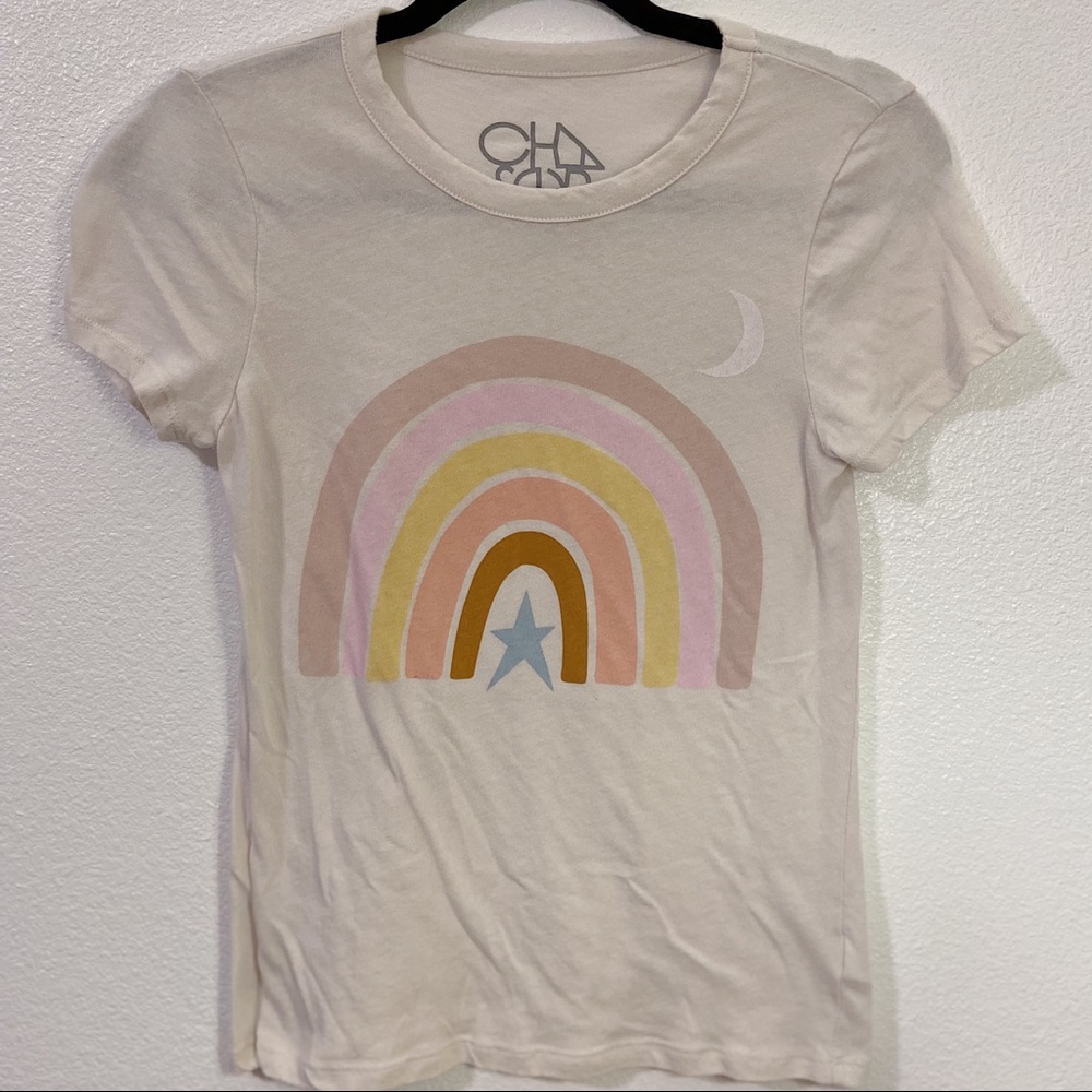 CHASER RAINBOW BASIC SLIM T-SHIRT